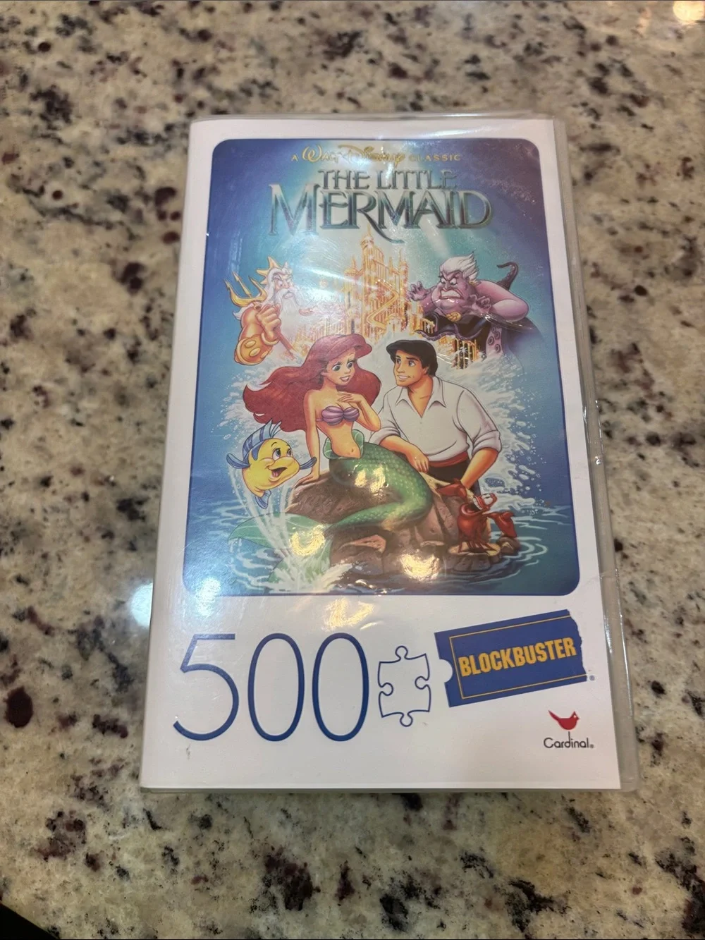 Disney The Little Mermaid Puzzle - Blue, Green & Red Artwork